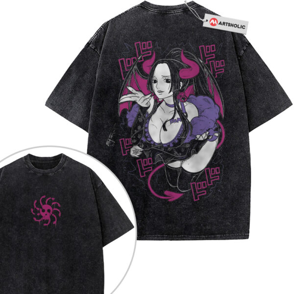Boa Hancock Shirt, One Piece Shirt, Anime Shirt, Vintage Tee 2-Sided