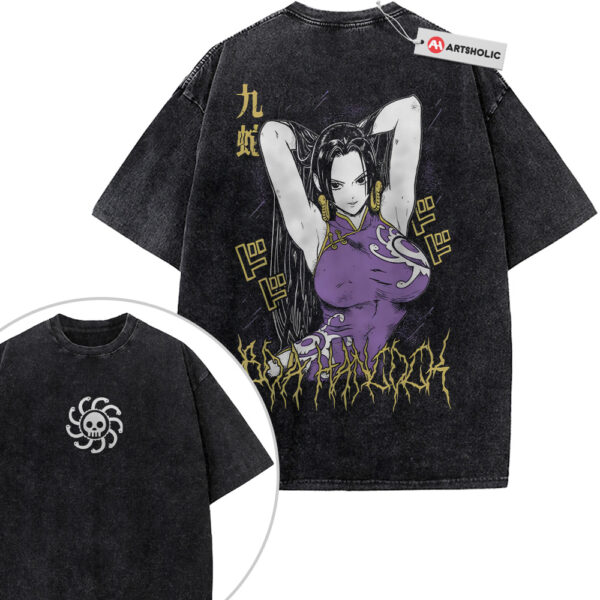 Boa Hancock Shirt, One Piece Shirt, Anime Shirt, Vintage Tee 2-Sided