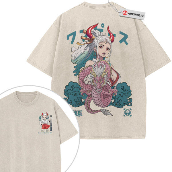 Yamato Shirt, One Piece Shirt, Anime Shirt, Vintage T-Shirt 2-Sided