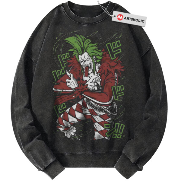 Bartolomeo Sweatshirt, One Piece Sweatshirt, Anime Sweatshirt, Vintage Sweater