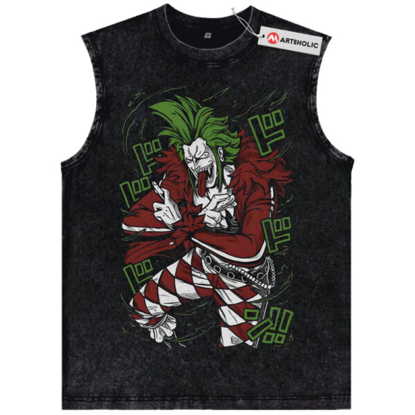 Bartolomeo Tank Top, One Piece Tank Top, Anime Tank Top, Vintage Tank Top