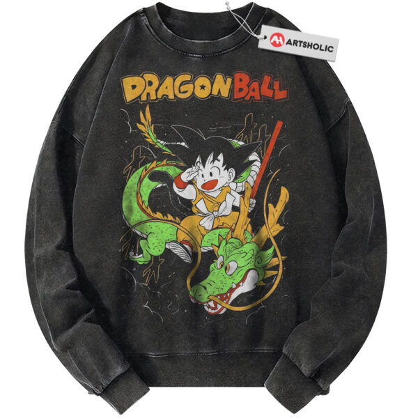 Son Goku Sweatshirt, Shenron Sweatshirt, Dragon Ball Sweatshirt, Anime Sweatshirt, Vintage Sweater