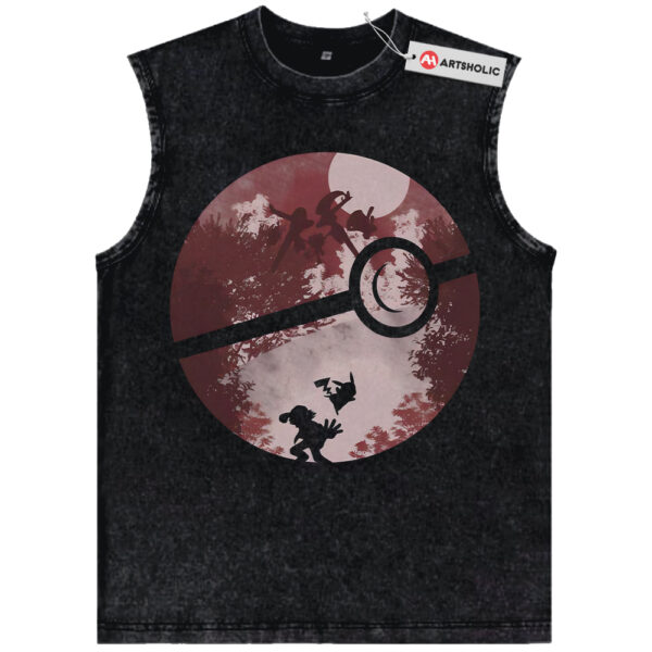 Pokemon Tank Top, Anime Tank Top, Vintage Tank Top