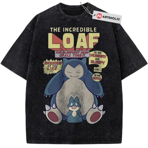 Munchlax Shirt, Snorlax Shirt, Pokemon Shirt, Anime Shirt, Vintage Tee