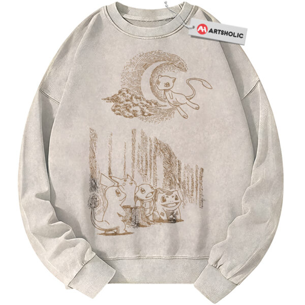 Pokemon Sweatshirt, Anime Sweatshirt, Vintage Sweater