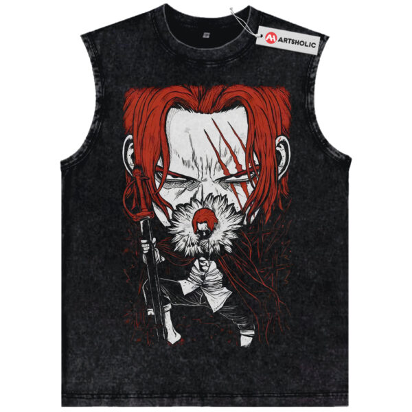 Shanks Tank Top, One Piece Tank Top, Anime Tank Top, Vintage Tank Top