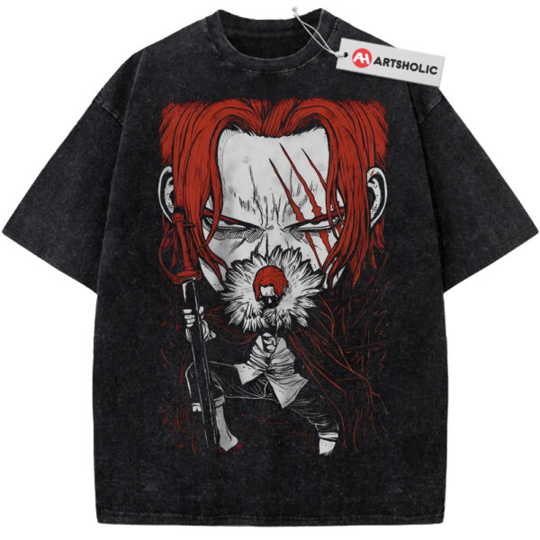 Shanks Shirt, One Piece Shirt, Anime Shirt, Vintage Tee