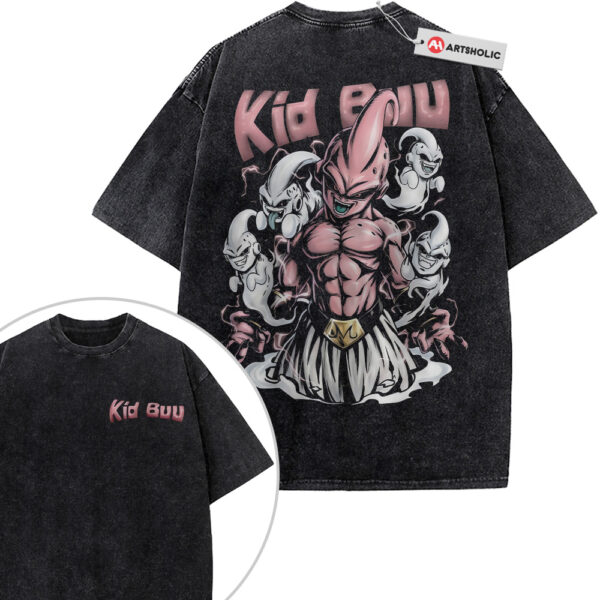Majin Buu Shirt, Dragon Ball Shirt, DBZ Shirt, Anime Shirt, Vintage Tee 2-Sided