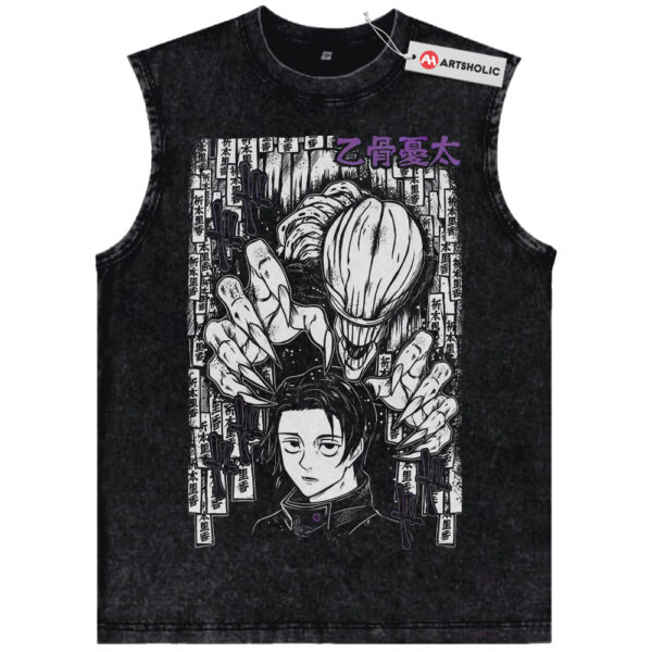 Yuta Okkotsu Tank Top, Jujutsu Kaisen Tank Top, Anime Tank Top, Vintage Tank Top