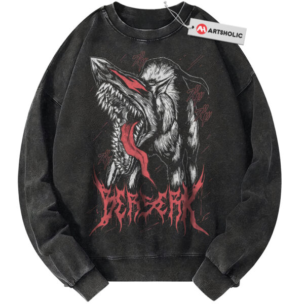 The Beast of Darkness Sweatshirt, Berserk Sweatshirt, Anime Sweatshirt, Vintage Sweater