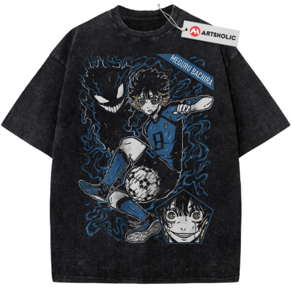 Meguru Bachira Shirt, Blue Lock Shirt, Anime Shirt, Vintage Tee