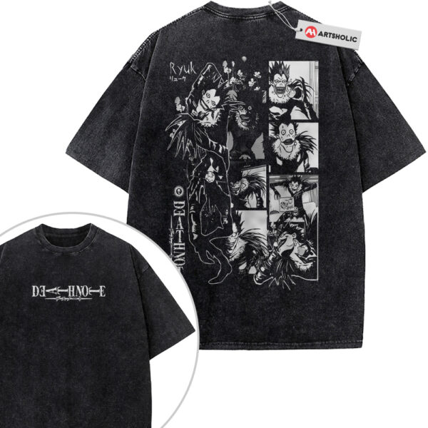 Ryuk Shirt, Death Note Shirt, Anime Shirt, Vintage Tee 2-Sided