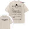 Death Note Shirt, Anime Shirt, Vintage Tee 2-Sided