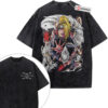 Deidara Shirt, Naruto Shirt, Anime Shirt, Vintage T-Shirt 2-Sided