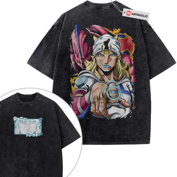 Johnny Joestar Shirt, JoJo's Bizarre Adventure Shirt, Anime Shirt, Vintage T-Shirt 2-Sided
