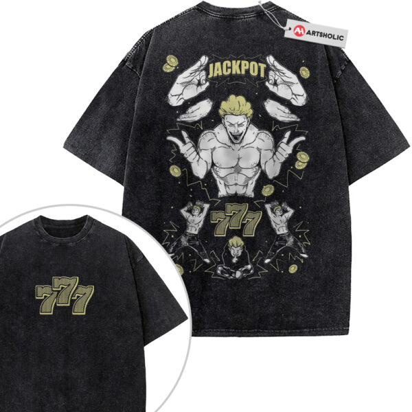Kinji Hakari Shirt, Jujutsu Kaisen Shirt, Anime Shirt, Vintage T-Shirt 2-Sided