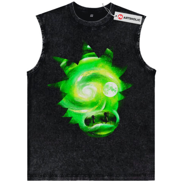 Rick and Morty Tank Top, Animated Tank Top, Vintage Tank Top
