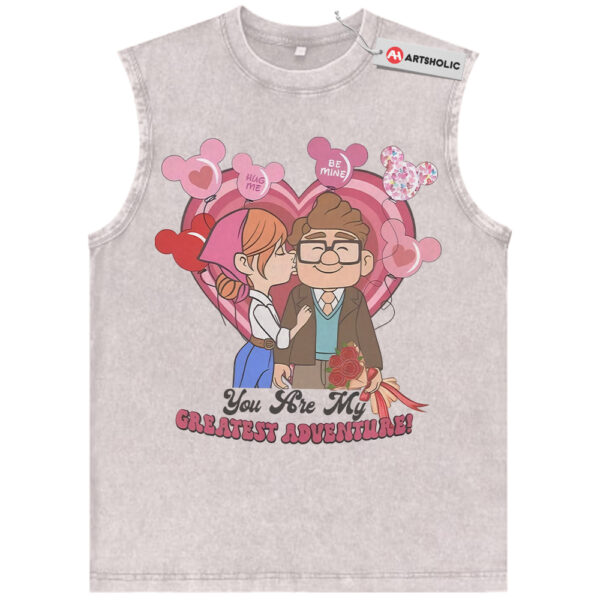 Carl and Ellie Tank Top, UP Tank Top, Valentine's Day Tank Top, Animated Tank Top, Vintage Tank Top