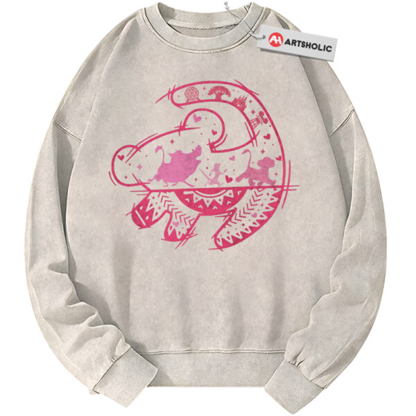 The Lion King Sweatshirt, Valentine's Day Sweatshirt, Animated Sweatshirt, Vintage Sweater