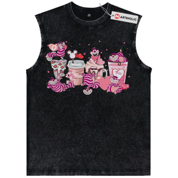 Cheshire Cat Tank Top, Alice's Adventures in Wonderland Tank Top, Valentine's Day Tank Top, Animated Tank Top, Vintage Tank Top