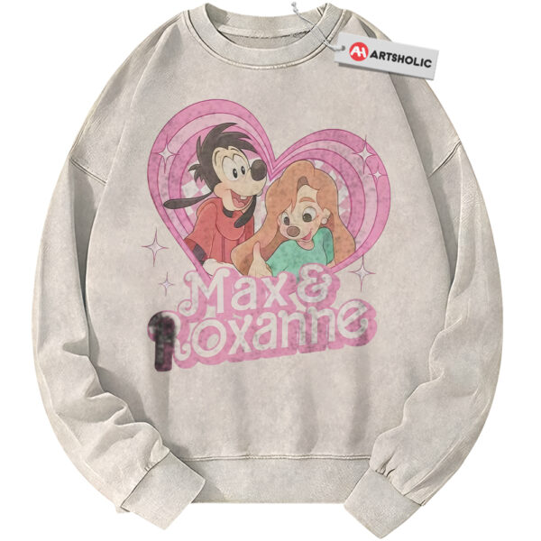 Roxanne Sweatshirt, A Goofy Movie Sweatshirt, Valentine's Day Sweatshirt, Animated Sweatshirt, Vintage Sweater