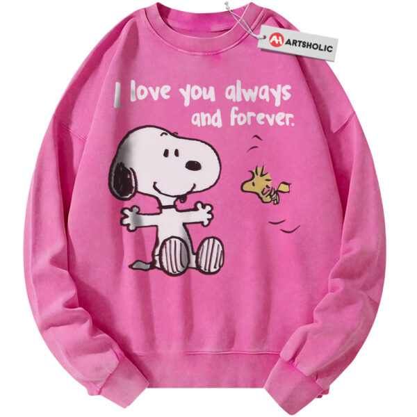 Snoopy Sweatshirt, Peanuts Sweatshirt, Animated Sweatshirt, Valentine's Day Sweatshirt, Vintage Sweater