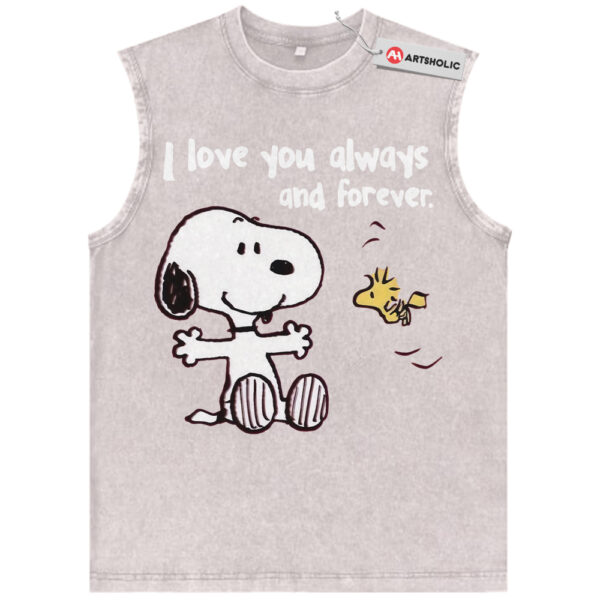 Snoopy Tank Top, Peanuts Tank Top, Animated Tank Top, Valentine's Day Tank Top, Vintage Tank Top