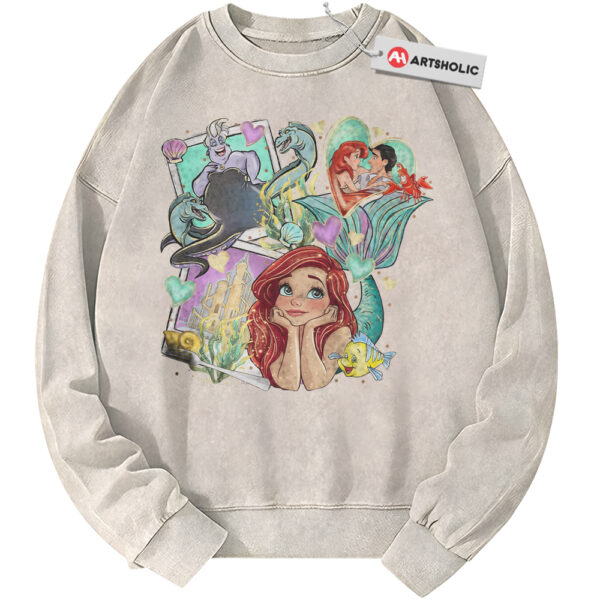 The Little Mermaid Sweatshirt, Animated Sweatshirt, Vintage Sweater