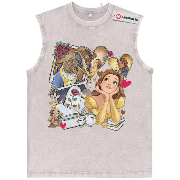 Beauty and the Beast Tank Top, Animated Tank Top, Vintage Tank Top