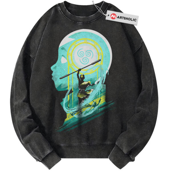 Aang Sweatshirt, Avatar the Last Airbender Sweatshirt, Animated Sweatshirt, Vintage Sweater