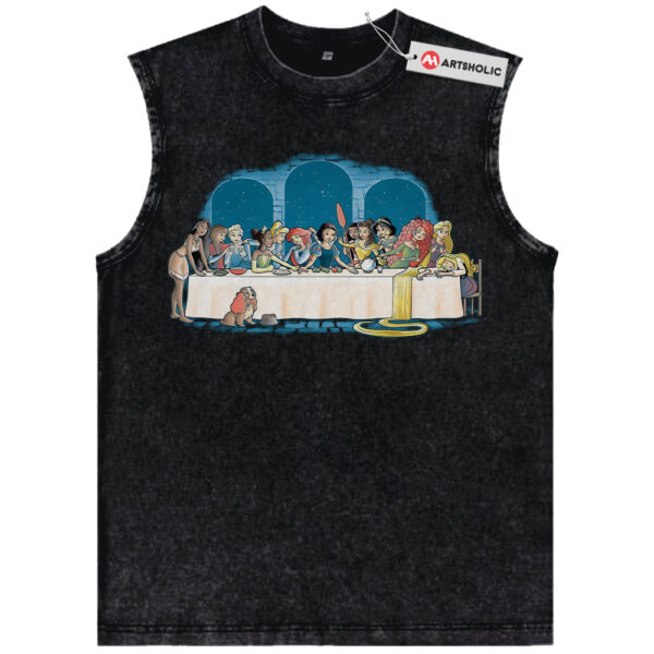 Disney Princess Tank Top, Animated Tank Top, Vintage Tank Top