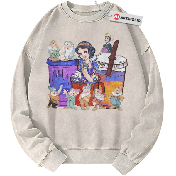 Snow White and the Seven Dwarfs Sweatshirt, Animated Sweatshirt, Vintage Sweater