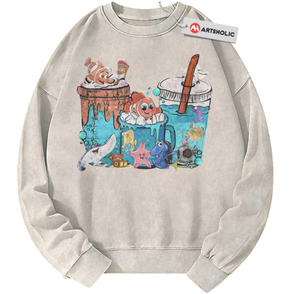 Finding Nemo Sweatshirt, Animated Sweatshirt, Vintage Sweater