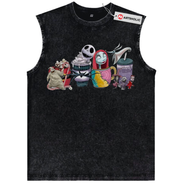 The Nightmare Before Christmas Tank Top, Animated Tank Top, Vintage Tank Top
