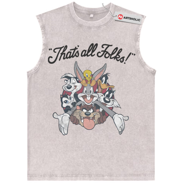 Looney Tunes Tank Top, Animated Tank Top, Vintage Tank Top