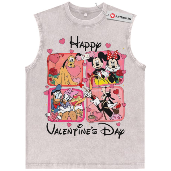 Donald Duck Tank Top, Goofy Tank Top, Pluto Tank Top, Mickey Mouse Tank Top, Valentine Tank Top, Animated Tank Top, Vintage Tank Top