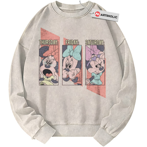 Minnie Mouse Sweatshirt, Mickey Mouse Sweatshirt, Animated Sweatshirt, Vintage Sweater