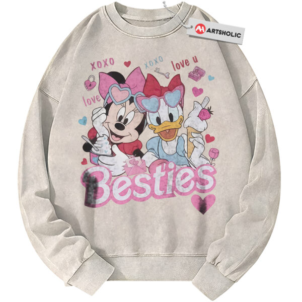 Minnie Mouse Sweatshirt, Daisy Duck Sweatshirt, Animated Sweatshirt, Vintage Sweater