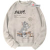 Tom and Jerry Sweatshirt, Animated Sweatshirt, Vintage Sweater