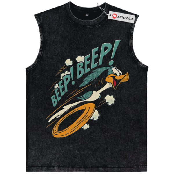 Road Runner Tank Top, Looney Tunes Tank Top, Animated Tank Top, Vintage Tank Top