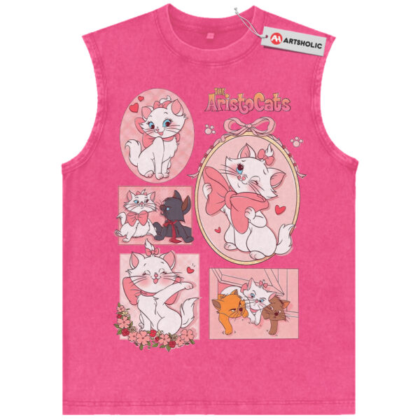 Berlioz and Marie Tank Top, The Aristocats Tank Top, Animated Tank Top, Vintage Tank Top