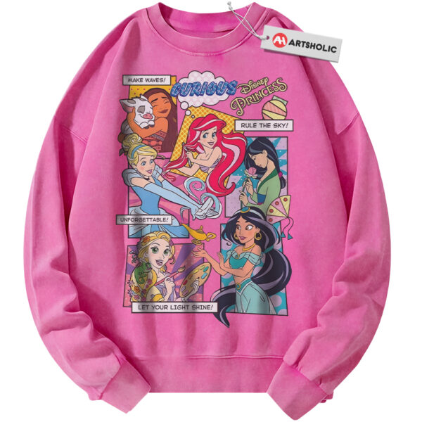 Disney Princess Sweatshirt, Animated Sweatshirt, Vintage Sweater