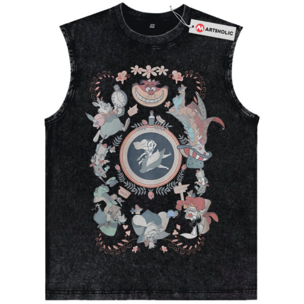 Alice in Wonderland Tank Top, Animated Tank Top, Vintage Tank Top