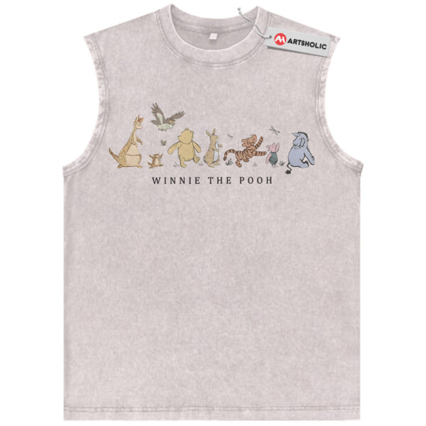 Winnie-the-Pooh Tank Top, Animated Tank Top, Vintage Tank Top