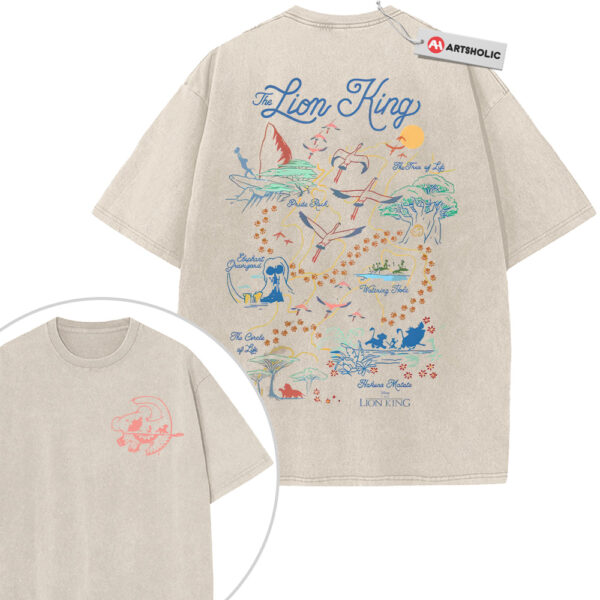 The Lion King Shirt, Animated Shirt, Vintage Tee 2-Sided