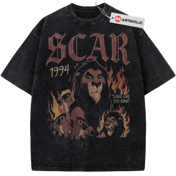 Scar Shirt, The Lion King Shirt, Animated Shirt, Vintage T-Shirt