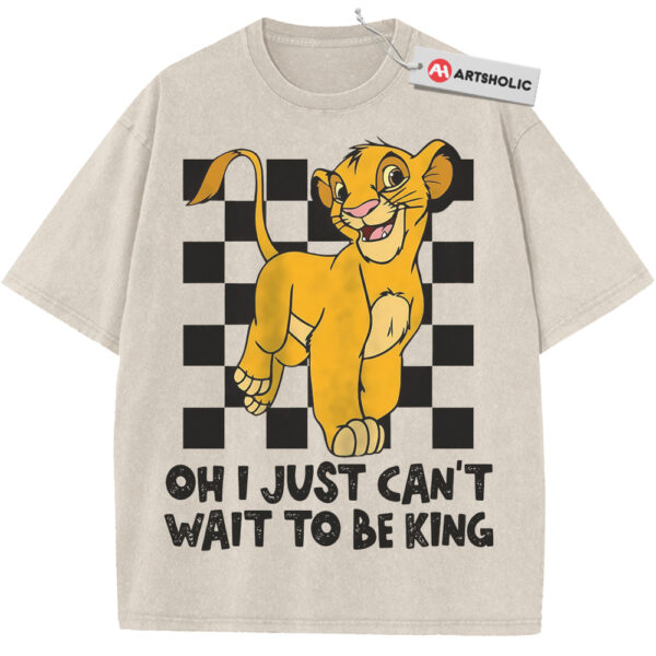 Simba Shirt, The Lion King Shirt, Animated Shirt, Vintage T-Shirt