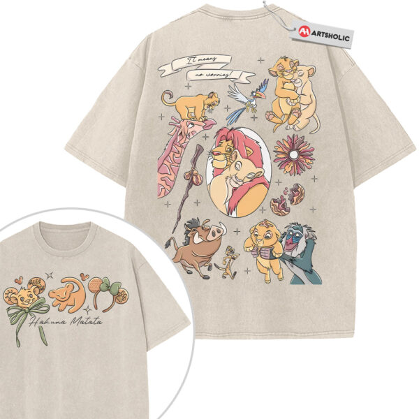 The Lion King Shirt, Animated Shirt, Vintage Tee 2-Sided