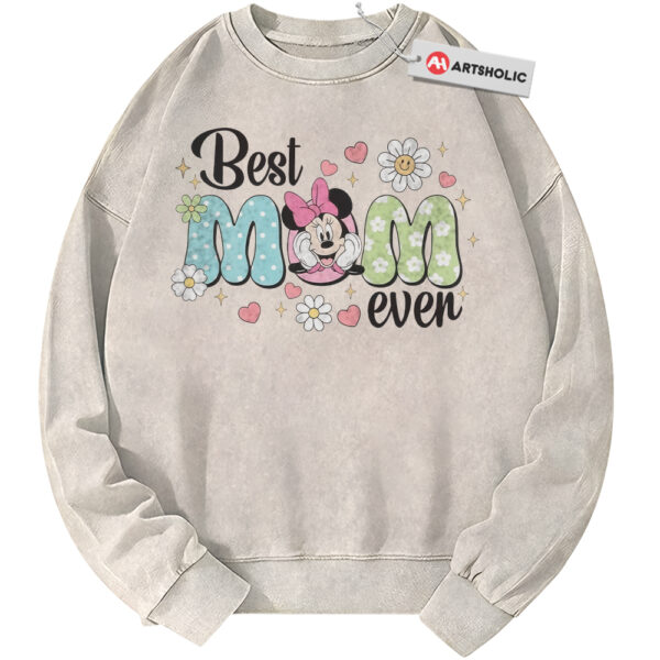 Minnie Mouse Sweatshirt, Mickey Mouse Sweatshirt, Mother's Day Sweatshirt, Animated Sweatshirt, Vintage Sweater