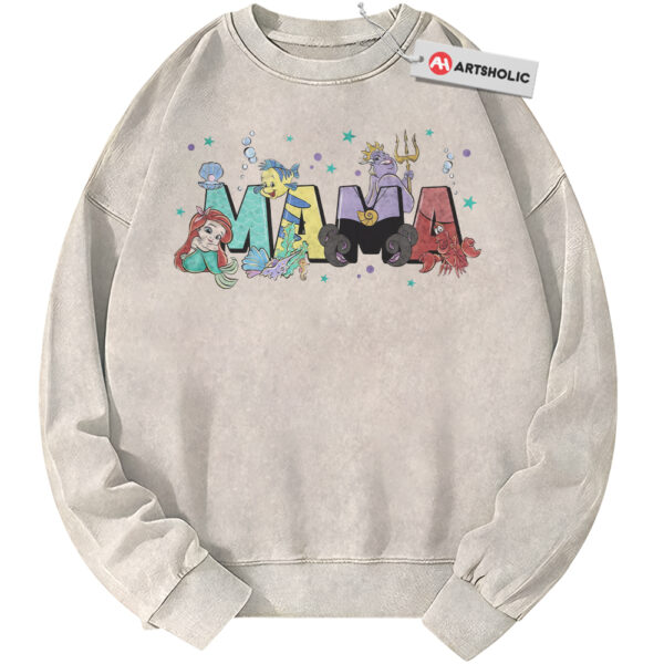 The Little Mermaid Sweatshirt, Mother's Day Sweatshirt, Animated Sweatshirt, Vintage Sweater